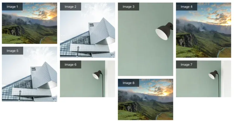 Firefox masonry layout example