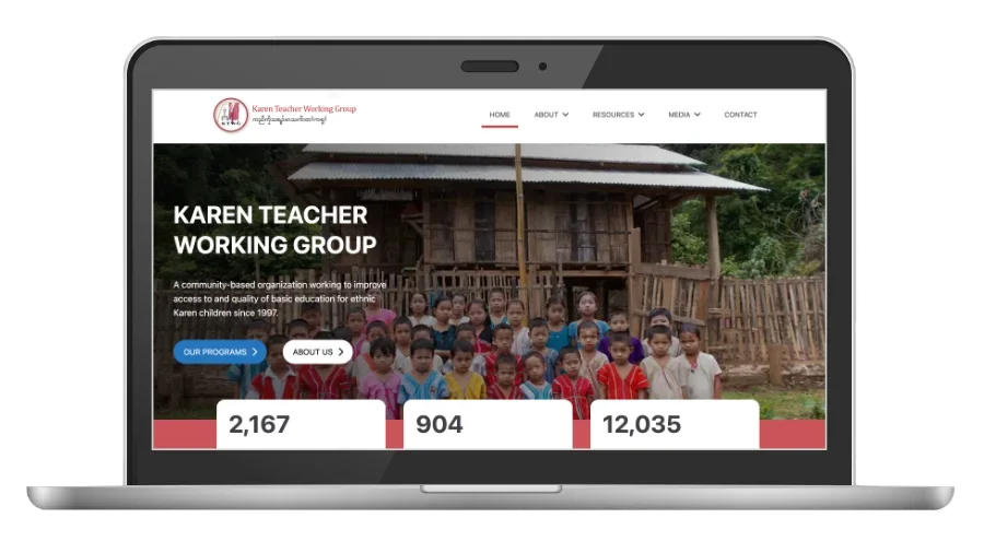 Karen Teacher Working Group (KTWG) website image