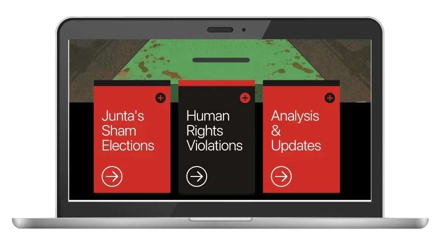 Sham Election Tracker website image