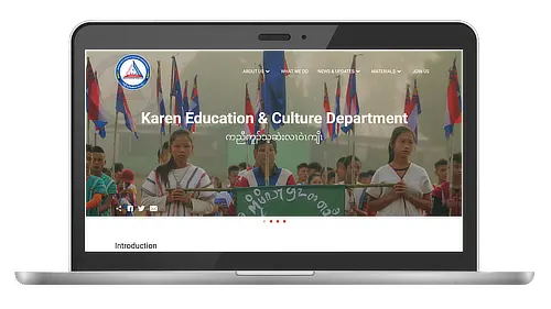 Karen Education and Culture Department website image